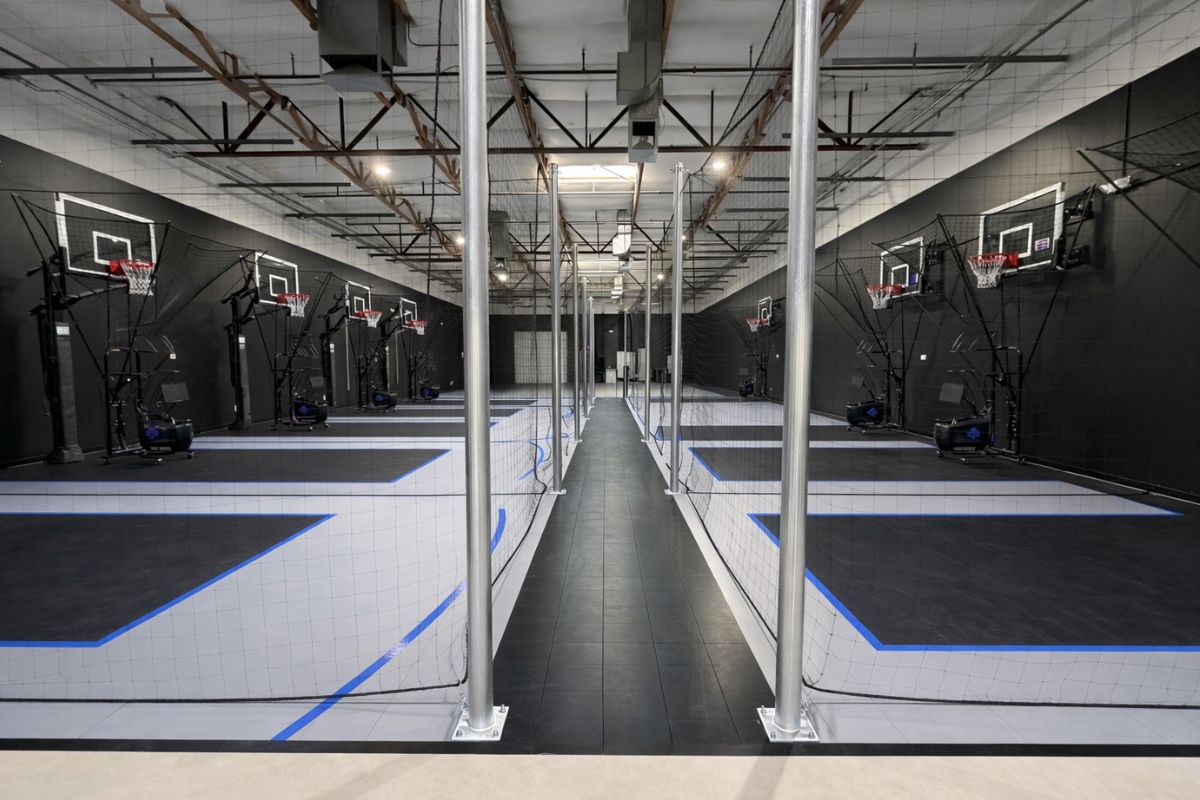Dr. Dish shooting bays at Ballin Elite